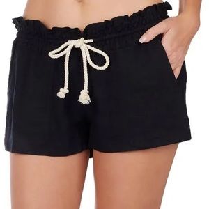 Small Black Roxy Shorts